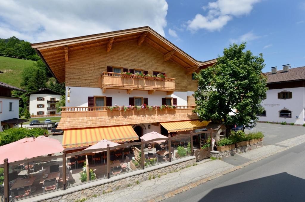 Café Pension Koller Brixen im Thale Extérieur photo